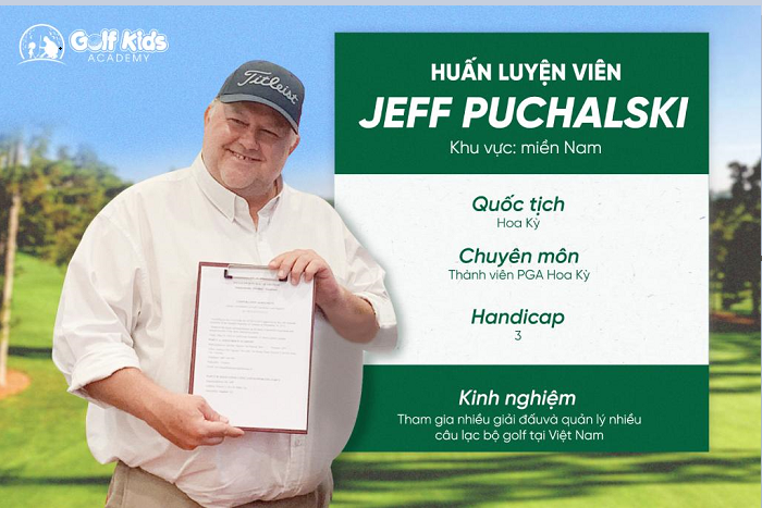 Jeff Puchalski - thầy dạy golf ở Sài Gòn