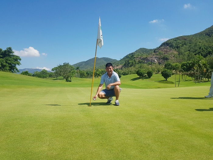Diamond Bay Golf Villas - sân golf gần sân bay Cam Ranh