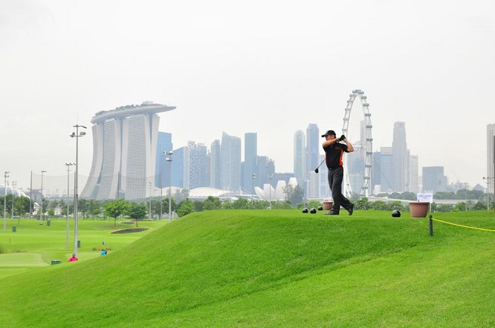 sân golf Marina Bay Golf Course Singapore