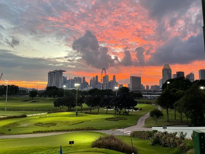 sân golf Marina Bay Golf Course Singapore