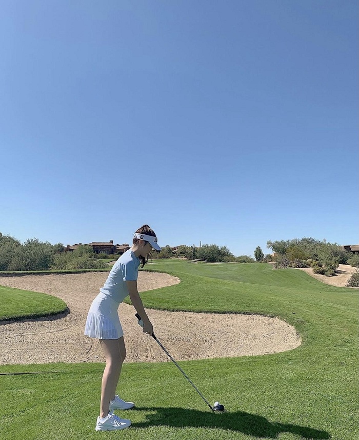 Đam mê golf ít người biết của nữ ca sĩ Jessica Jung