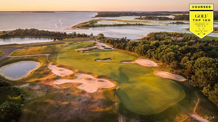 top 100 sân golf hàng đầu tại Mỹ