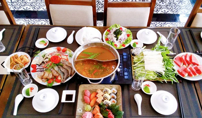 quán ăn ngon gần sân golf Long Biên