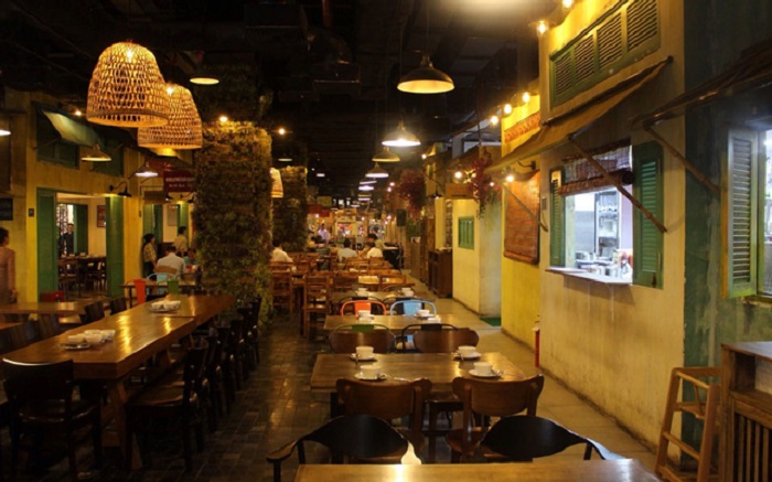 quán ăn ngon gần sân golf Long Biên