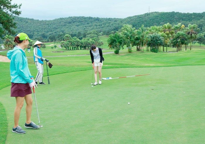Sân golf Chí Linh Hải Dương - sân golf lớn nhất Việt Nam