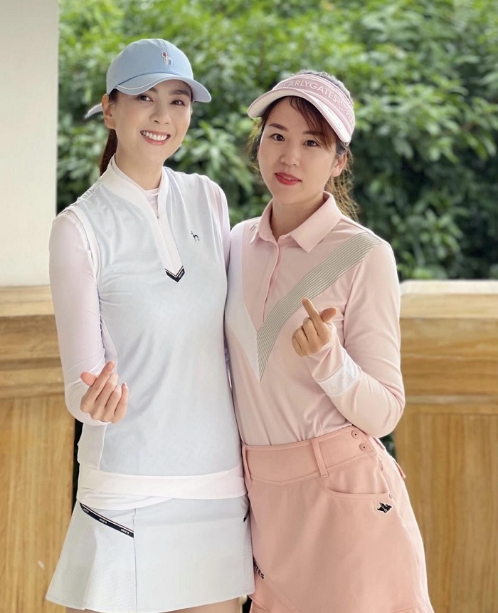 Trang phục golf Hazzys có gì đặc biệt mà được các sao nữ V-biz hết mực lăng xê?