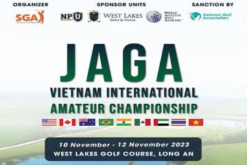 Giải JAGA - Golf nghiệp dư trẻ quốc tế 2023 sẽ diễn ra vào tháng 11