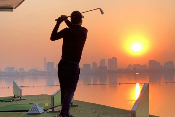 Những sân tập golf Hồ tây nổi tiếng - Điểm đến thư giãn lý tưởng cho các golfer Hà Thành